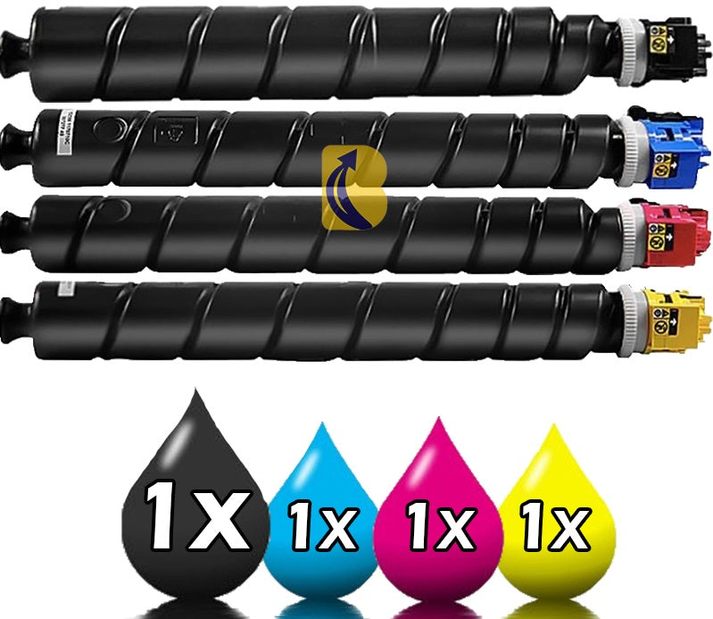 4-Pack CMYK Canon NPG76 GPR58 TG76 Canon Compatible Toner Cartridge