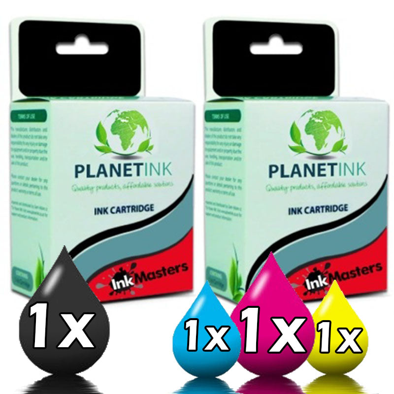 Pack of 2 HP 27 28 Compatible Ink Cartridges [1BK,1CL]