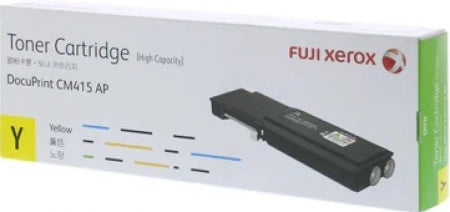 Genuine Fuji Xerox CM415AP CT202355 Yellow Toner Cartridge 11,000 Prints