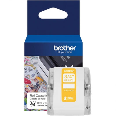 Brother CZ-1003 3/4 Colour Continuous Label Roll Cassette 19mm x 5m