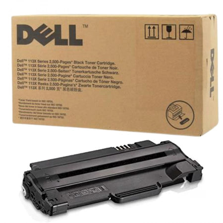 Genuine Dell 1130 / 1130N / 1133 / 1135N Toner Cartridge 2,500 Pages