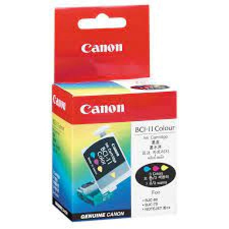 Canon BCI11C TriColour Genuine  Ink Cartridge 80 Prints