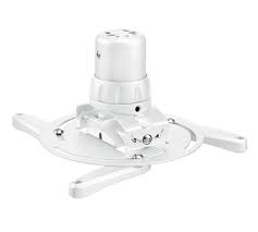 VOGELS PROJECTOR MOUNTS - FLAT SMALL WHITE SUPPORT - TURN & TILT (15KG)