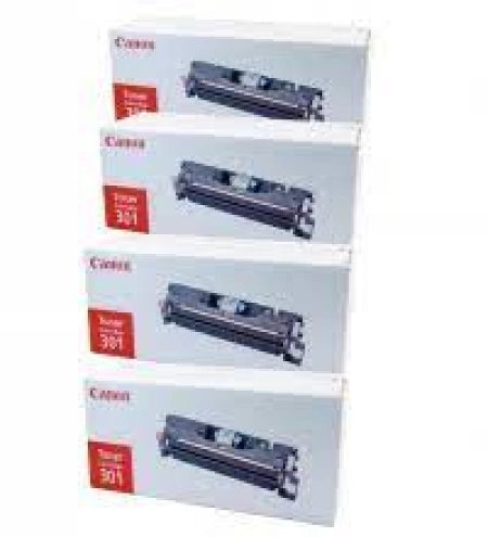 4 Pack Canon CART301 Compatible Toner Cartridges 1BK,1C,1M,1Y