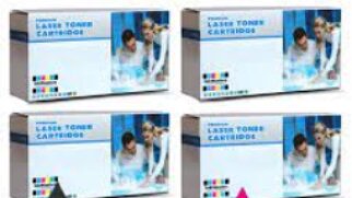 4 Pack Kyocera TK5154 Compatible Toner Cartridges [1BK,1C,1M,1Y]