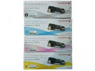 4 Pack Compatible Fuji Xerox CT201260-CT201263 Toner Set C1190 [1BK+1C+1M+1Y]