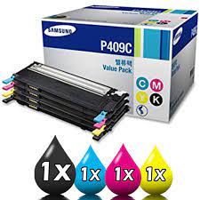 4 Pack Samsung CLP610ND CLP660ND CLX6210FX CLX6240FX CLP660B Compatible Toner Cartridges [1BK,1C1M,1Y]