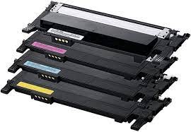 4 Pack Samsung CLP360 CLP365 CLX3300 CLX3305 SLC410W SLC460FW CLTP406C Compatible Toner Cartridges [1BK,1C,1M,1Y]