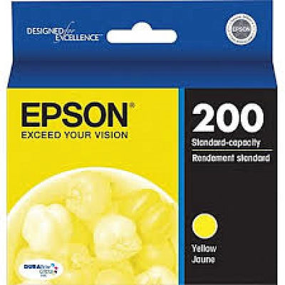 Epson 200 C13T200492 Yellow Genuine Ink Cartridge 165 Prints