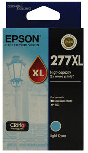 Genuine Epson 277XL C13T278592 Light Cyan Ink Cartridge 740 Print