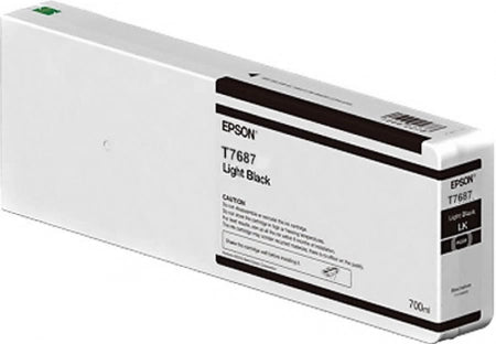 700ml Genuine Epson UltraChrome HD T768792 Light Black Ink Cartridge C13T768792