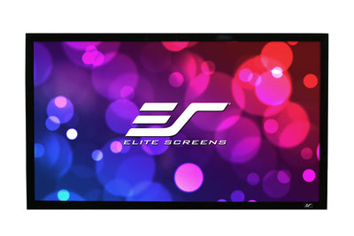 CUSTOM ORDER - 180" FIXED FRAME 16:9 PROJECTOR SCREEN  EZFRAME ACOUSTIC 4K