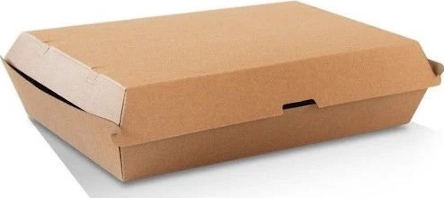 Family Box Plain Brown Corrugated Boxes Carton of 100pc
