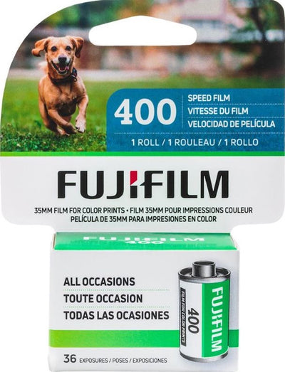 FujiFilm 400 ISO 35mm 36 Exposure Colour Negative Fil