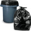 Carton of 1000 27L Black Bin Liners - Office / Kitchen 10 micron (Standard Strength)