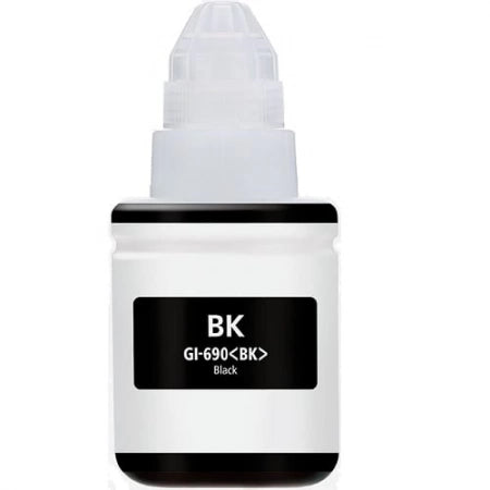 Canon GI690BK Black Compatible Ink Bottle 10,000 Prints