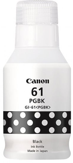 Genuine Canon GI-61BK Black Ink Bottle 6,000 Print