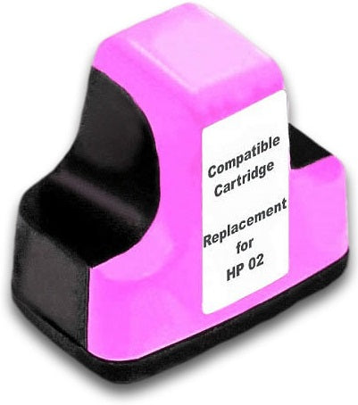 HP 02 C8775WA Light Magenta Compatible  Ink Cartridge 350 Print