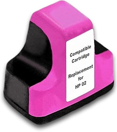 HP 02  C8772WA Magenta Compatible Ink Cartridge 350 Print