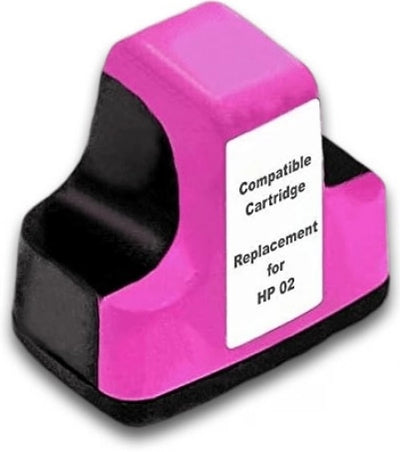 HP 02  C8772WA Magenta Compatible Ink Cartridge 350 Prints