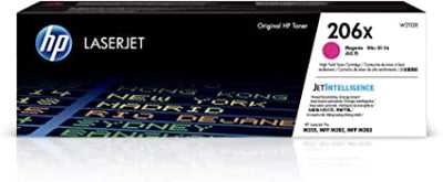 Genuine HP 206X  W2113X Magenta Toner Cartridge 2,450 prints