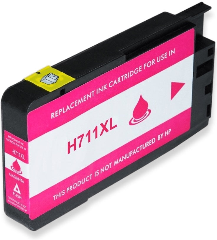 HP 711XL Magenta Compatible Ink Cartridge CZ135M 1,500 Print