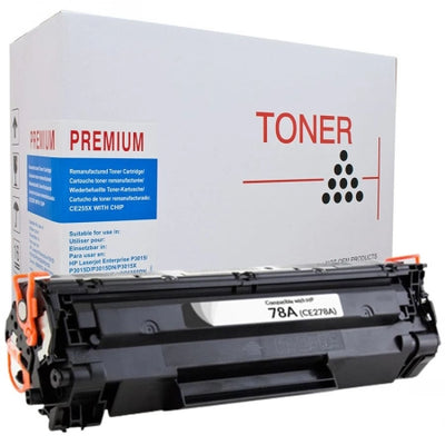 HP 78A CE278A White Box Black Toner Cartridge 2,100 Prints
