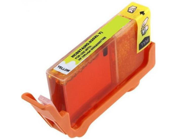 HP 920XL CD974AA Compatible Yellow Ink Cartridge 700 Print