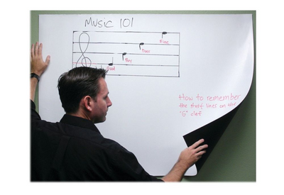 95" 16:10 WHITEBOARD MATERIAL GLOSS MATT FINISH INSTA-DE SCREEN - FOAM BACKING