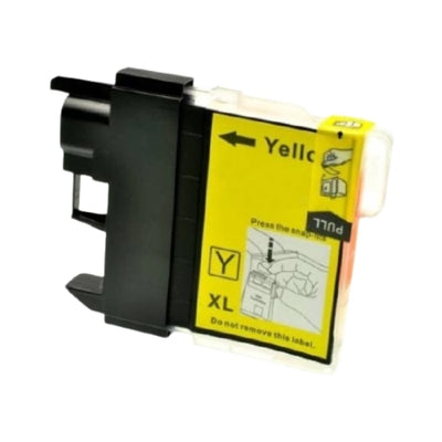 Brother LC39Y Yellow Compatible Ink Cartridge 260 Print Yield