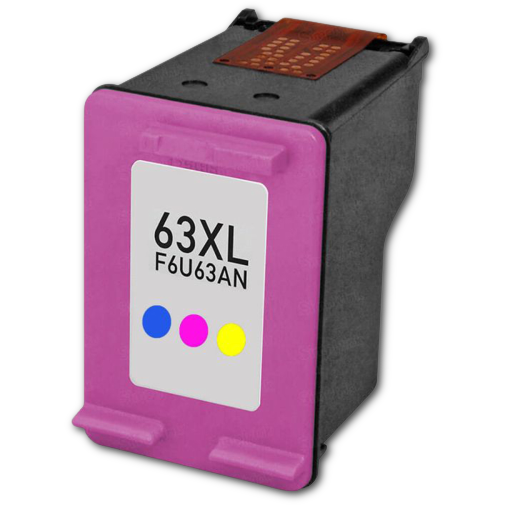 HP 63XL Tri Colour Compatible Inkjet Cartridge F6U63AA 330 Page