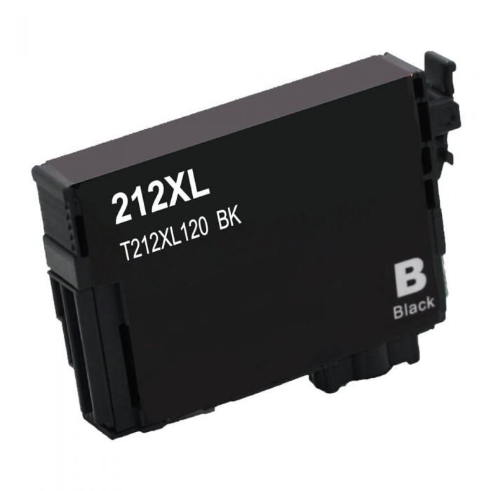 Epson 212XL C13T02X192 Black Compatible Ink Cartridge 500 Prints 2.5X MORE INK