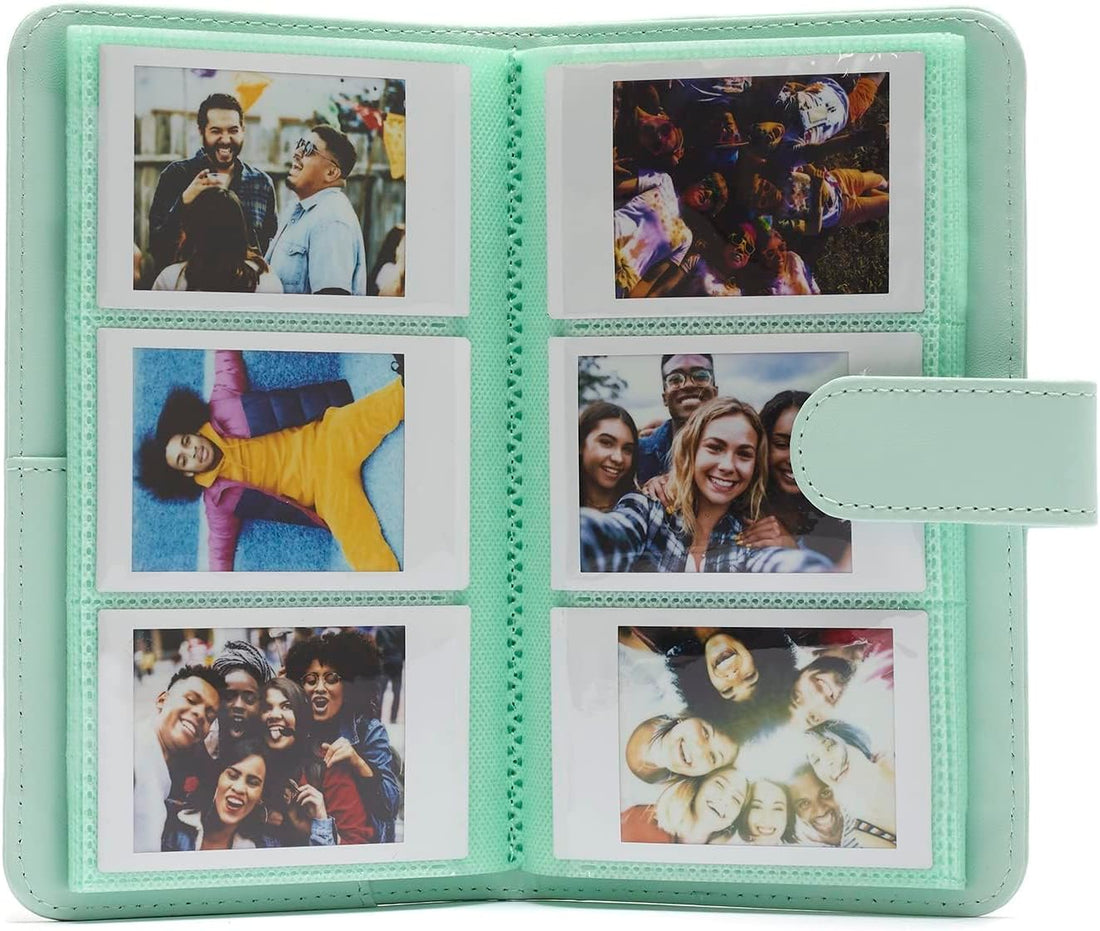 FujiFilm INSTAX mini album Mint Green - holds 108 photo