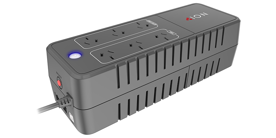 F10 POW BOARD UPS  6XAUS 3PIN OUTLETS (3XPOWER PROTECTION & 3XSURGE PROTECTION)