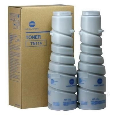 Genuine Konica Minolta TN114 Bizhub 162/163/210/211 Toner Cartridge (Box of 2) 106A 8937782