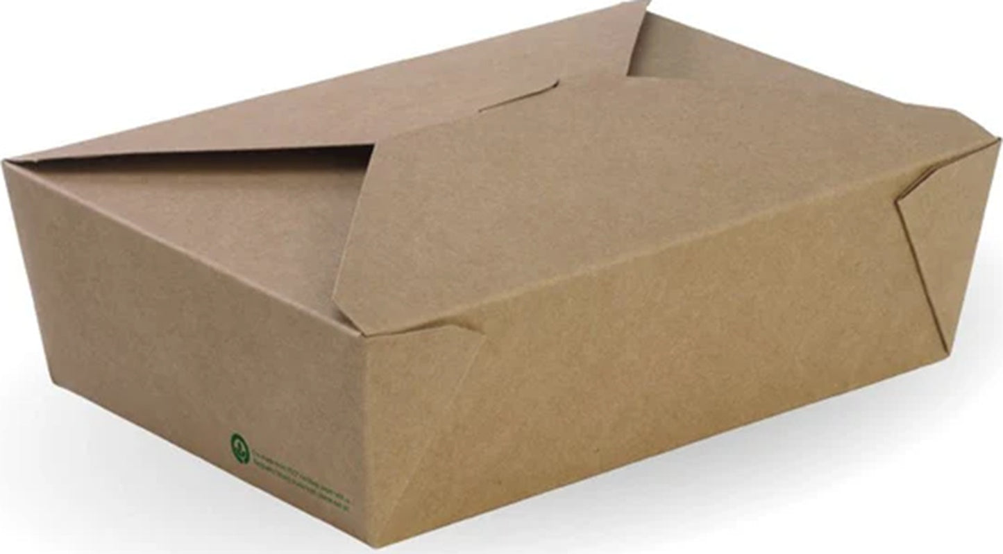 Large BioBoard Lunch Box Carton of 200