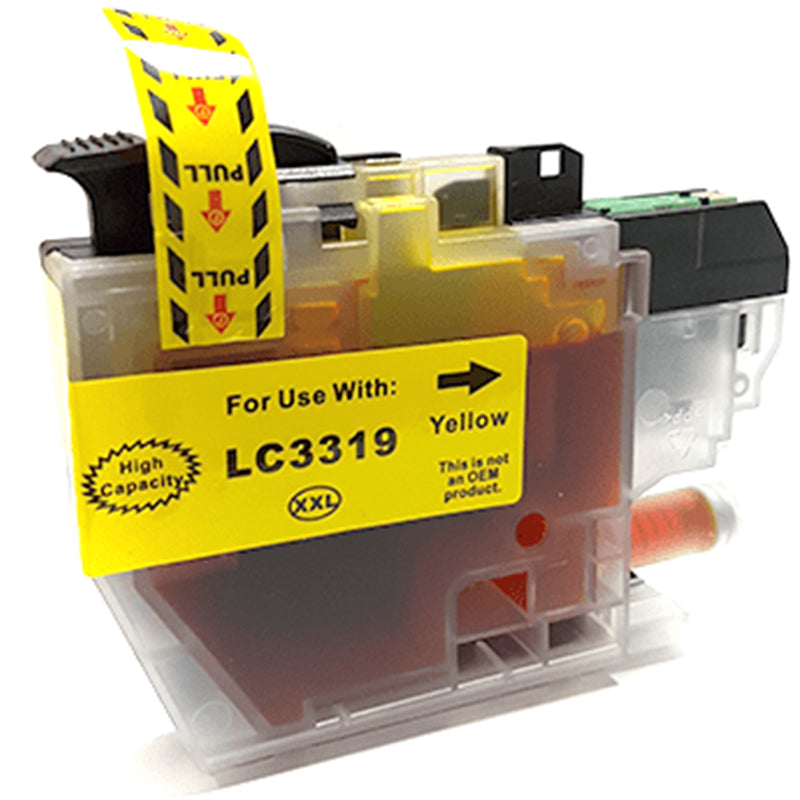 Brother LC3319XLY Yellow Compatible Ink 1500 Page