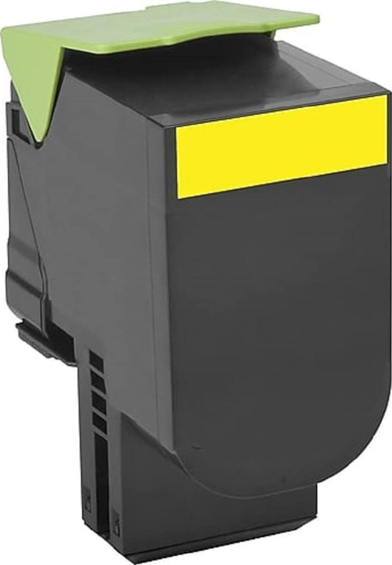 Lexmark 808SY 80C8SY0 Compatible Yellow Toner Cartridge 2000 Page