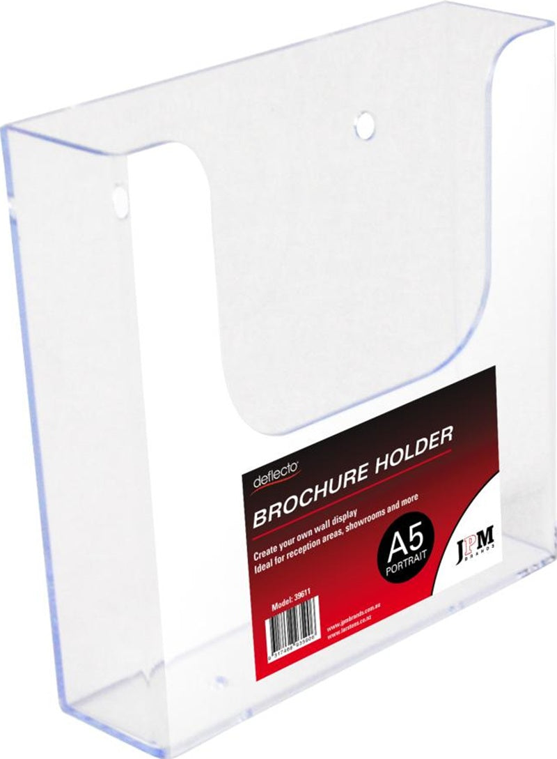 Deflect-O A5 Wall Mount Brochure Holder 39611