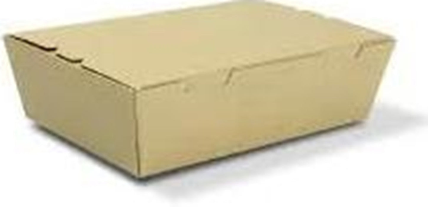 Lunch Box Takeout Box Small Brown Kraft