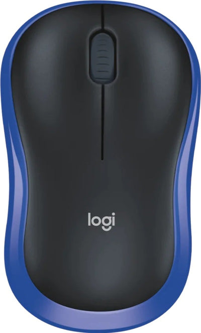 Logitech M185 Wireless Mouse (Blue)