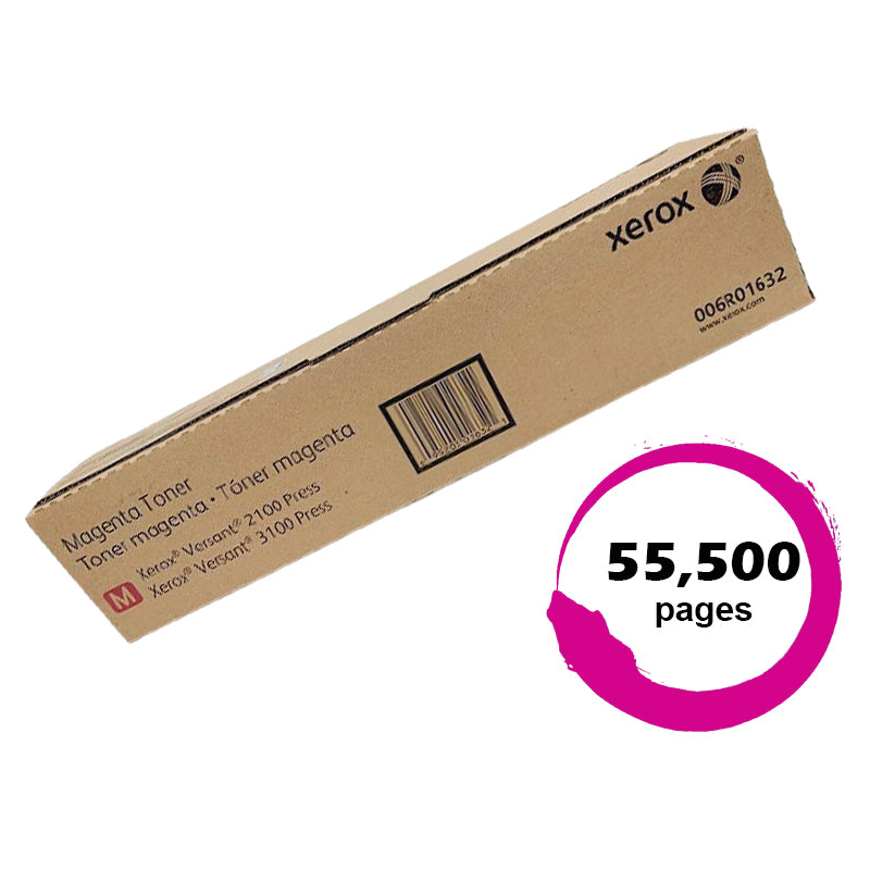 Genuine Fuji Xerox CT202227 Versant 2100/3100 Magenta High Yield Toner Cartridge 55,500 Print