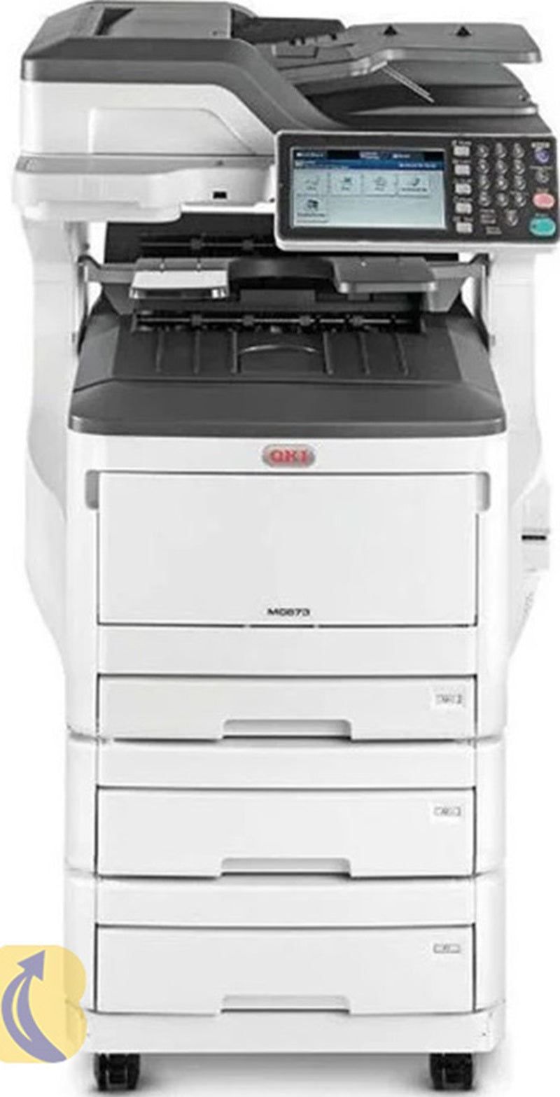 OKI A3 MC853DNX Colour Laser Multifunctional. Service Agreement Available