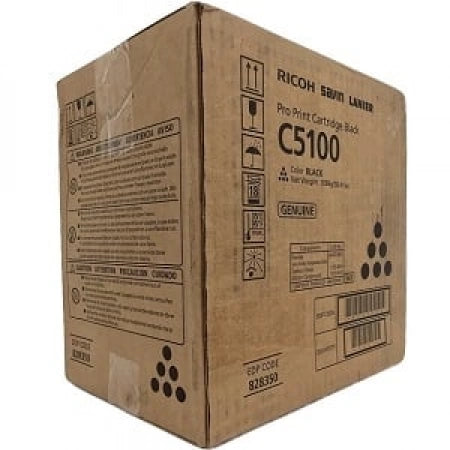Genuine Ricoh Pro C5100s Black Toner Cartridge 30K Prints 828225 828402 828350 828221 828237