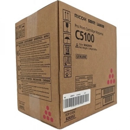 Genuine Ricoh Pro C5100s Magenta Toner Cartridge 30K Prints 828227 828404 828352 828223 828239