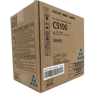 Genuine Ricoh Pro C5100s Cyan Toner Cartridge 30K Prints 828228 828405 828224 828353 828240