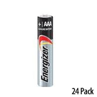 BATTERY ENERGIZER E92 AAA BULK BX24