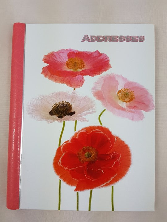 SP- ADDRESS BOOK OZCORP SPIRAL POPPIE