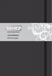 JOURNAL A5 BLACK JUDY