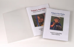 DISPLAY BOOK MARBIG A4 FLIC FILE INSERT COVER 20P